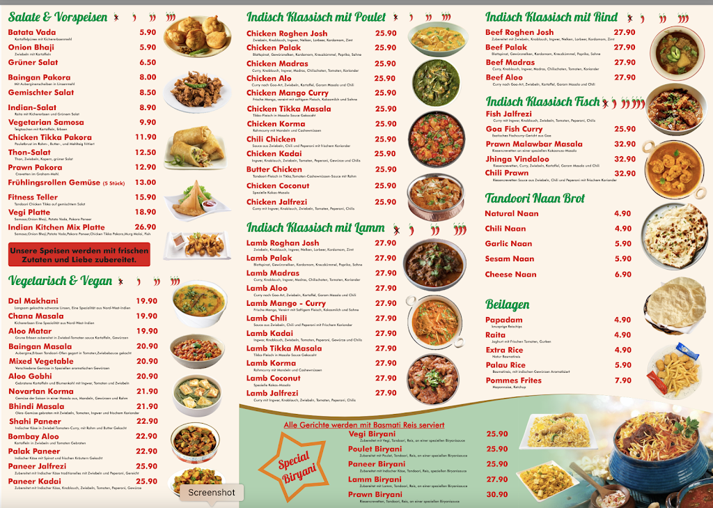Indian Kitchen Biel